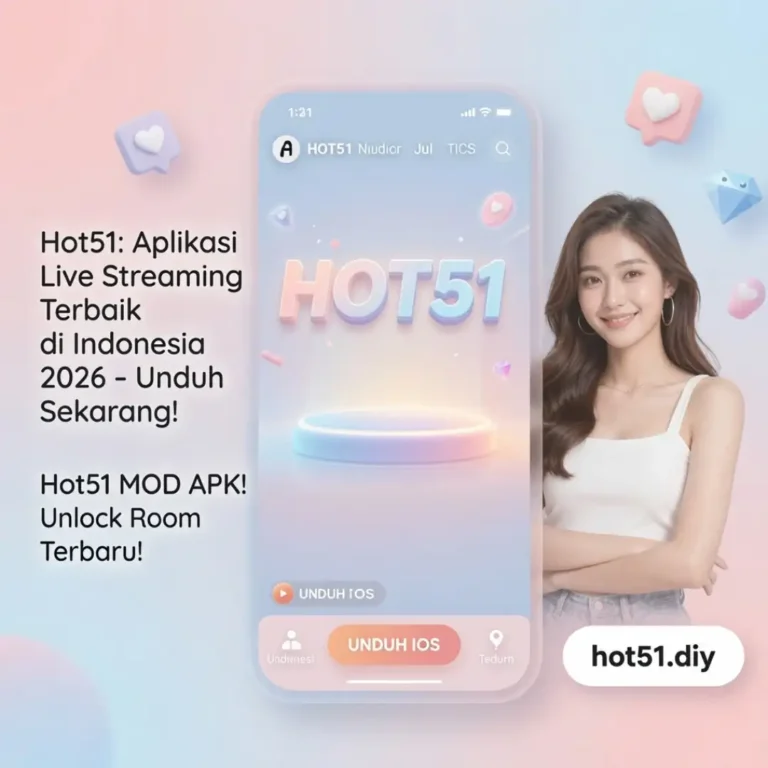 Hot51: Aplikasi Live Streaming Terbaik Indonesia 2026 - Unduh APK Resmi & MOD APK Terbaru
