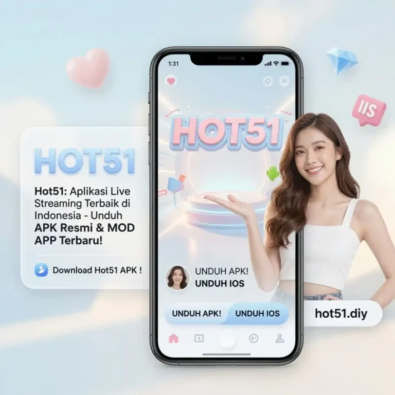 Hot51: Aplikasi Live Streaming Terbaik Indonesia 2026 - Unduh APK Resmi & MOD APK Terbaru